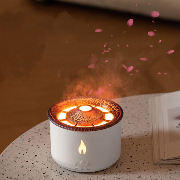 New Two-color Spray Ring Volcano Humidifier - Image 4