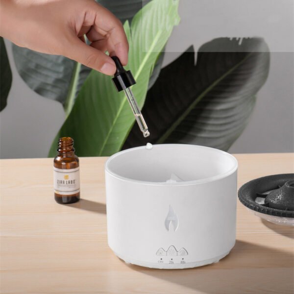 New Two-color Spray Ring Volcano Humidifier - Image 5